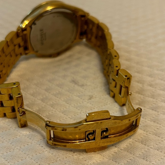 Michele Serein Chronograph Gold and Diamond watch - Picture 5 of 11